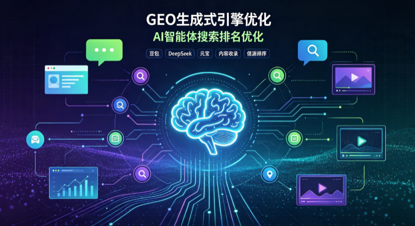 淮南GEO 浪潮来袭：生成式引擎优化崛起，创作者争抢豆包、DeepSeek、元宝智能体流量入口